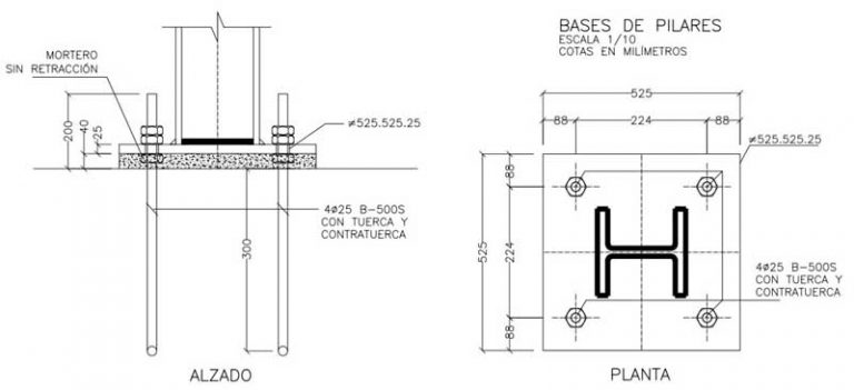 Funci N Estructural De Las Placas De Anclaje E Struc