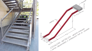 Cómo calcular con e-Struc una escalera de acero