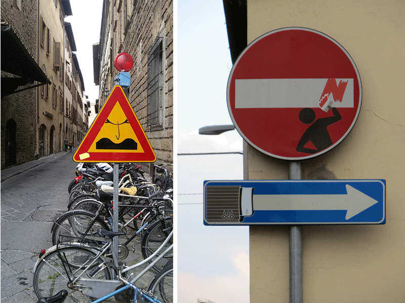 Intervención en la ciudad. Arte Urbano. Imagen de marca en Florencia