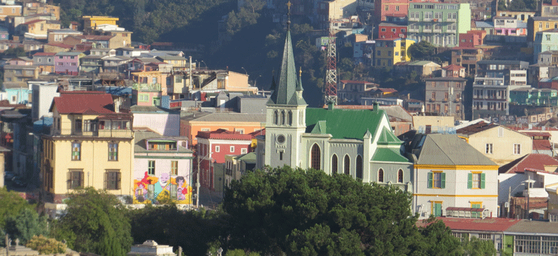 Estructuras antisísimicas en Valparaíso Chile