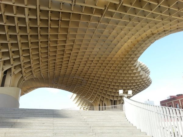 Estructura de madera del Metropol Parasol en Sevilla – e-STRUC