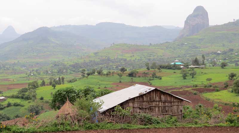 Industrialización de la construcción tradicional en el Norte de Etiopía.